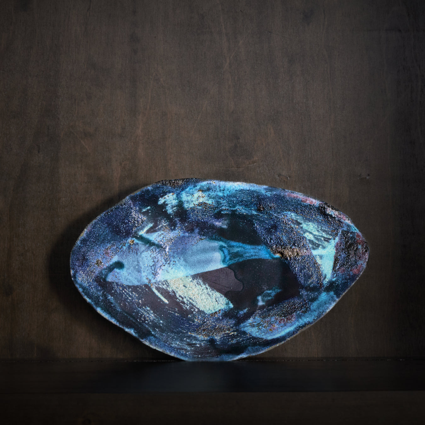 Yuko Ikeda Oval Plate L 26-02
