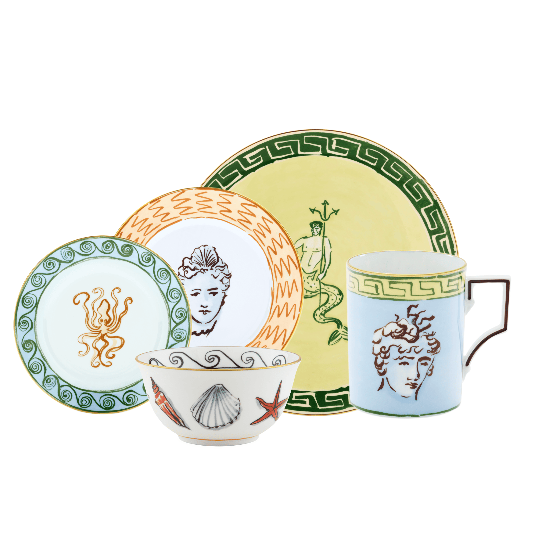 Il Viaggio di Nettuno Dinnerware Collection