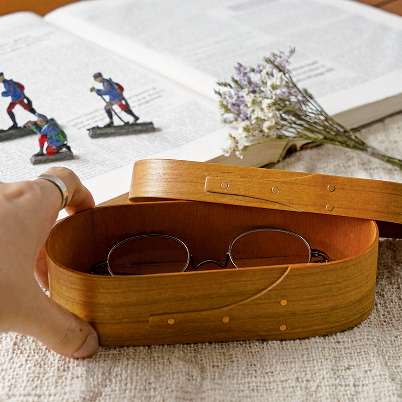 Wood Eyeglass Case