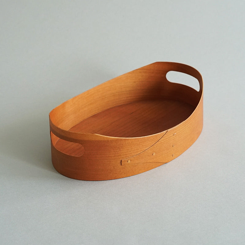 Shaker Oval Handle Tray