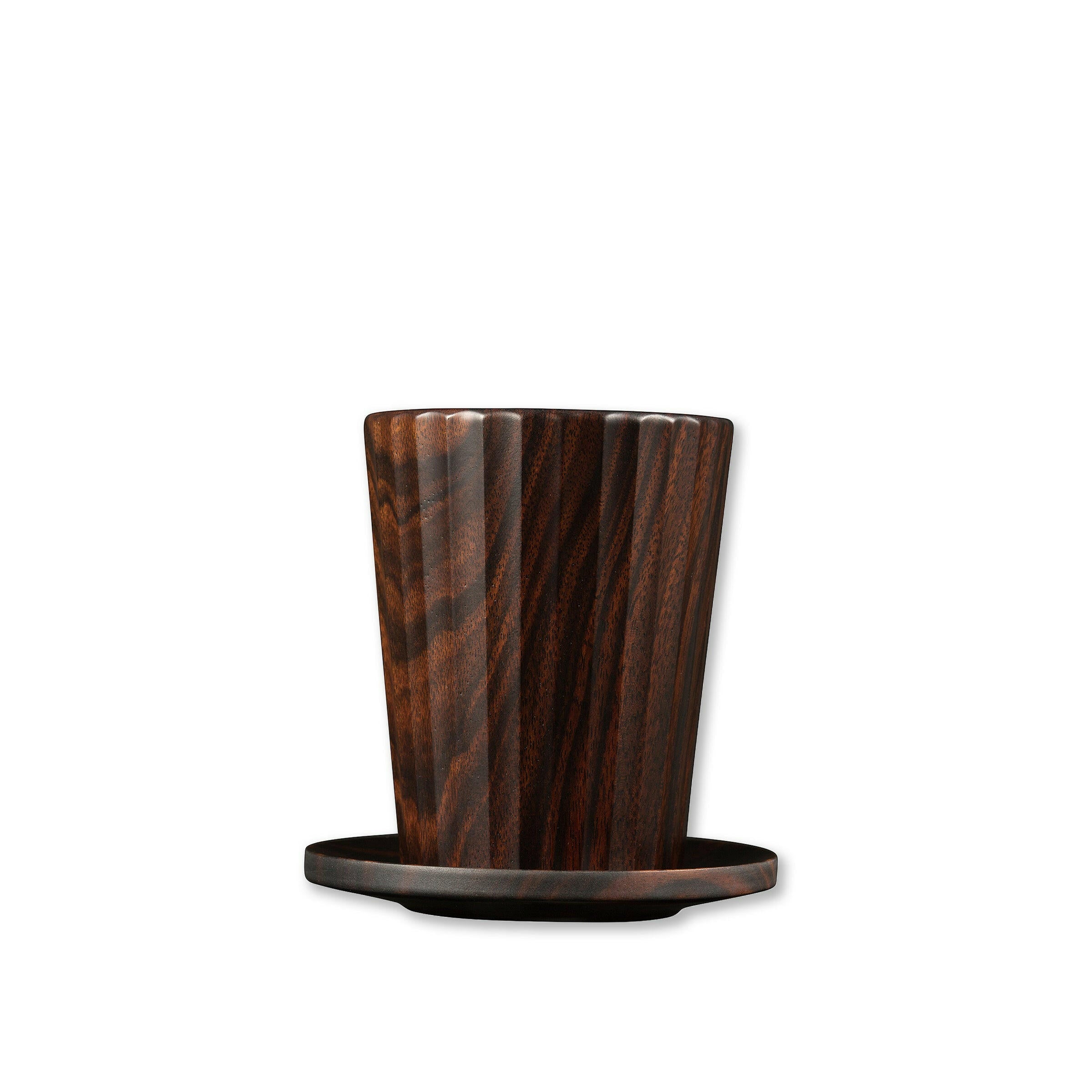 Free Cup and Saucer - Ebony