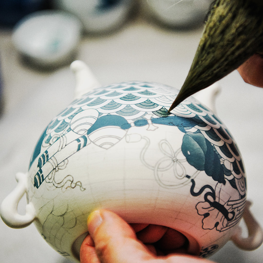 Porcelain Painting Workshop with Hataman Touen