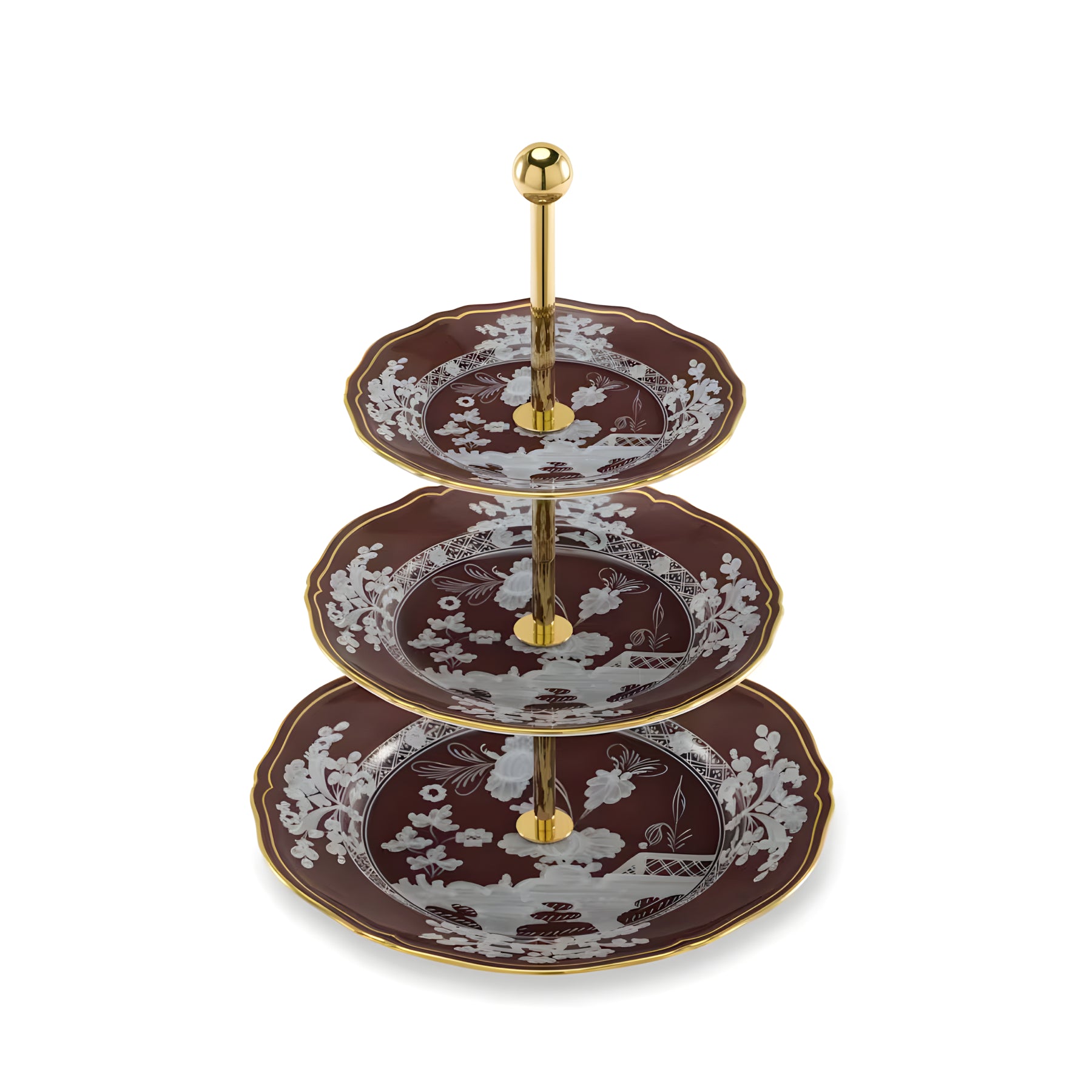 Oriente Italiano Castagna 3-Tier Serving Stand