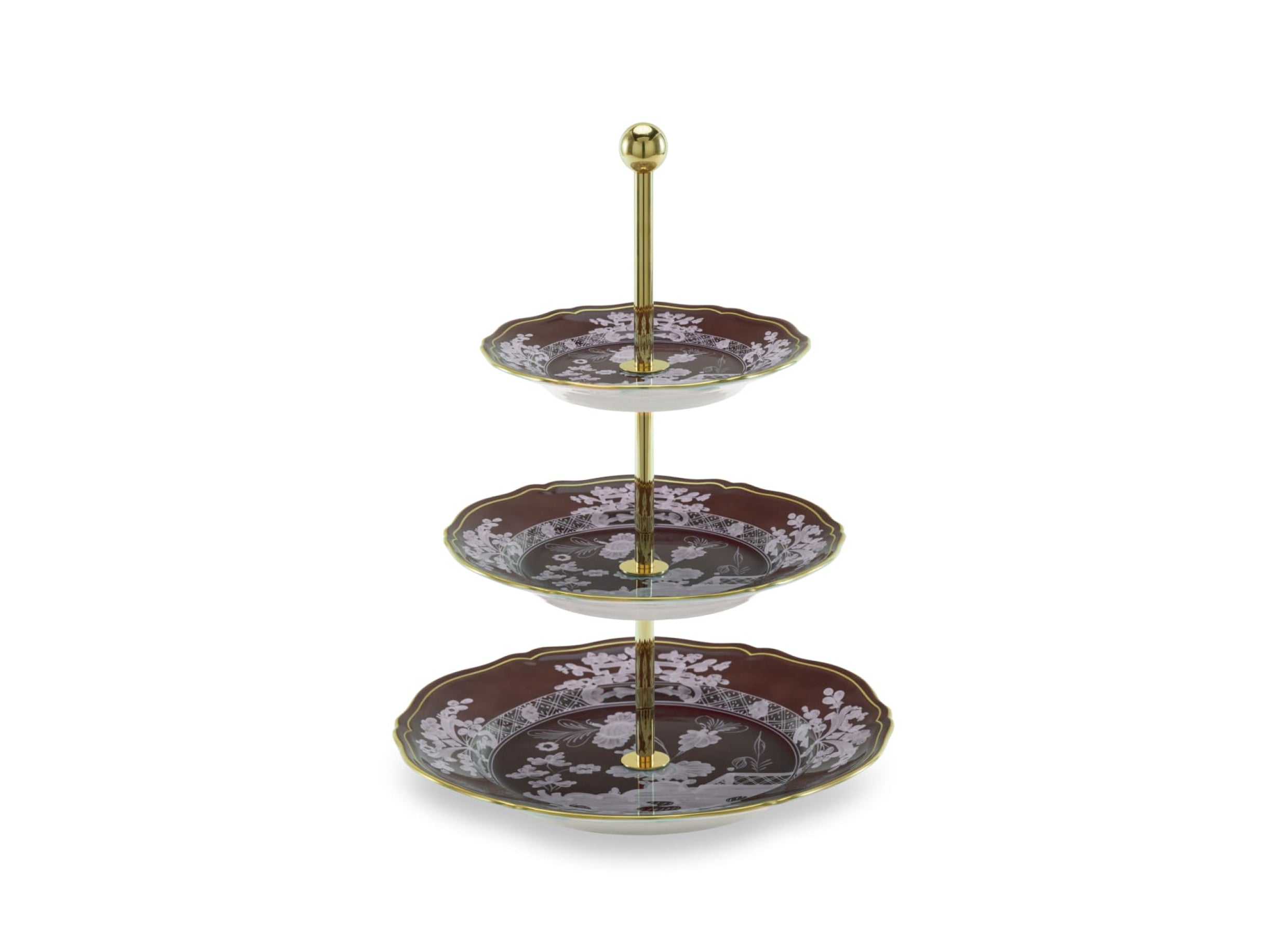 Oriente Italiano Castagna 3-Tier Serving Stand