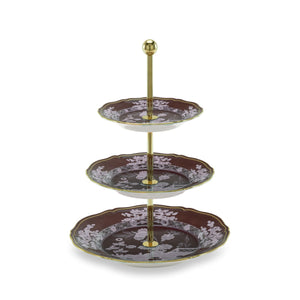Oriente Italiano Castagna 3-Tier Serving Stand