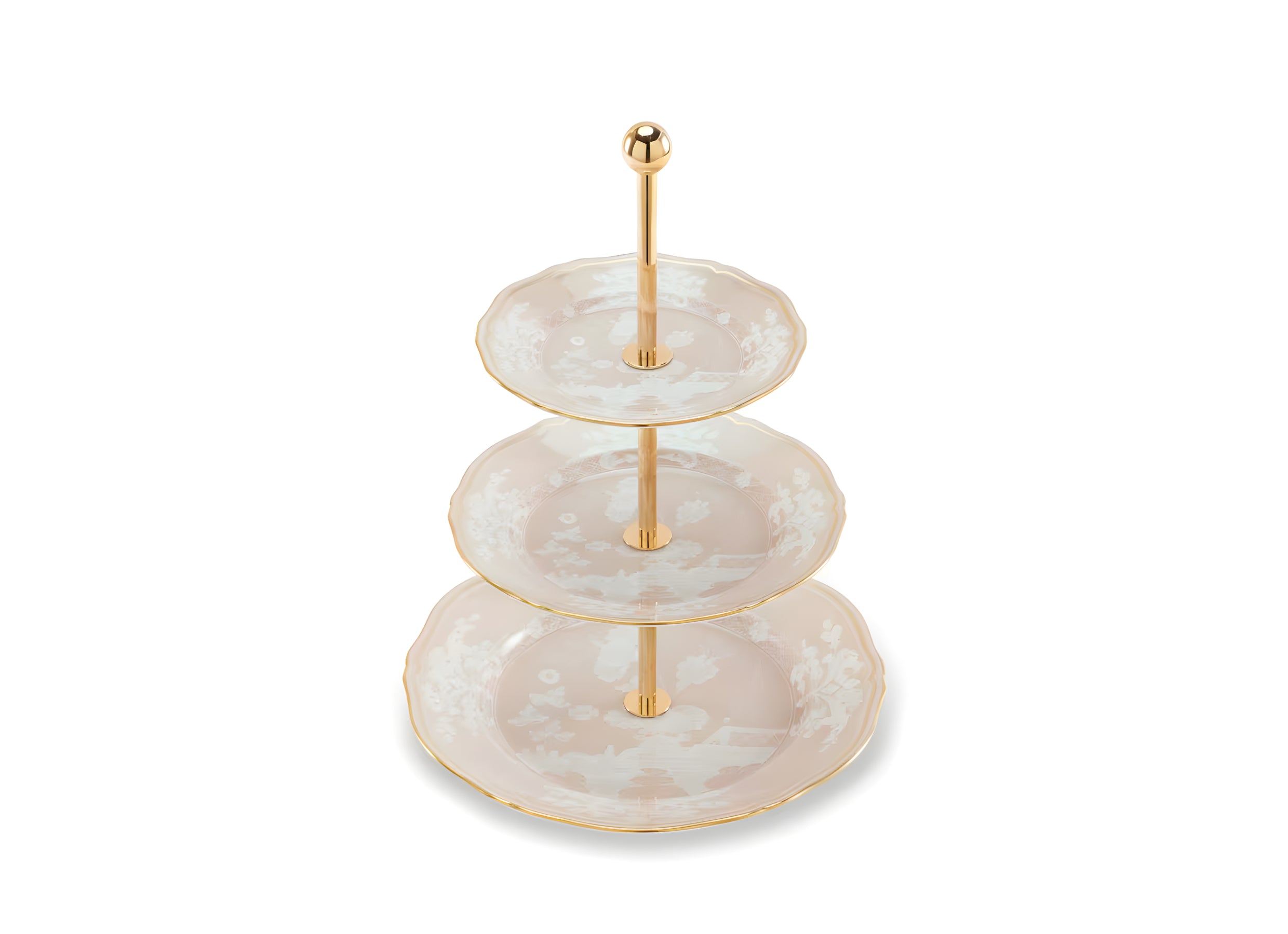 Oriente Italiano Meringa 3-Tier Serving Stand