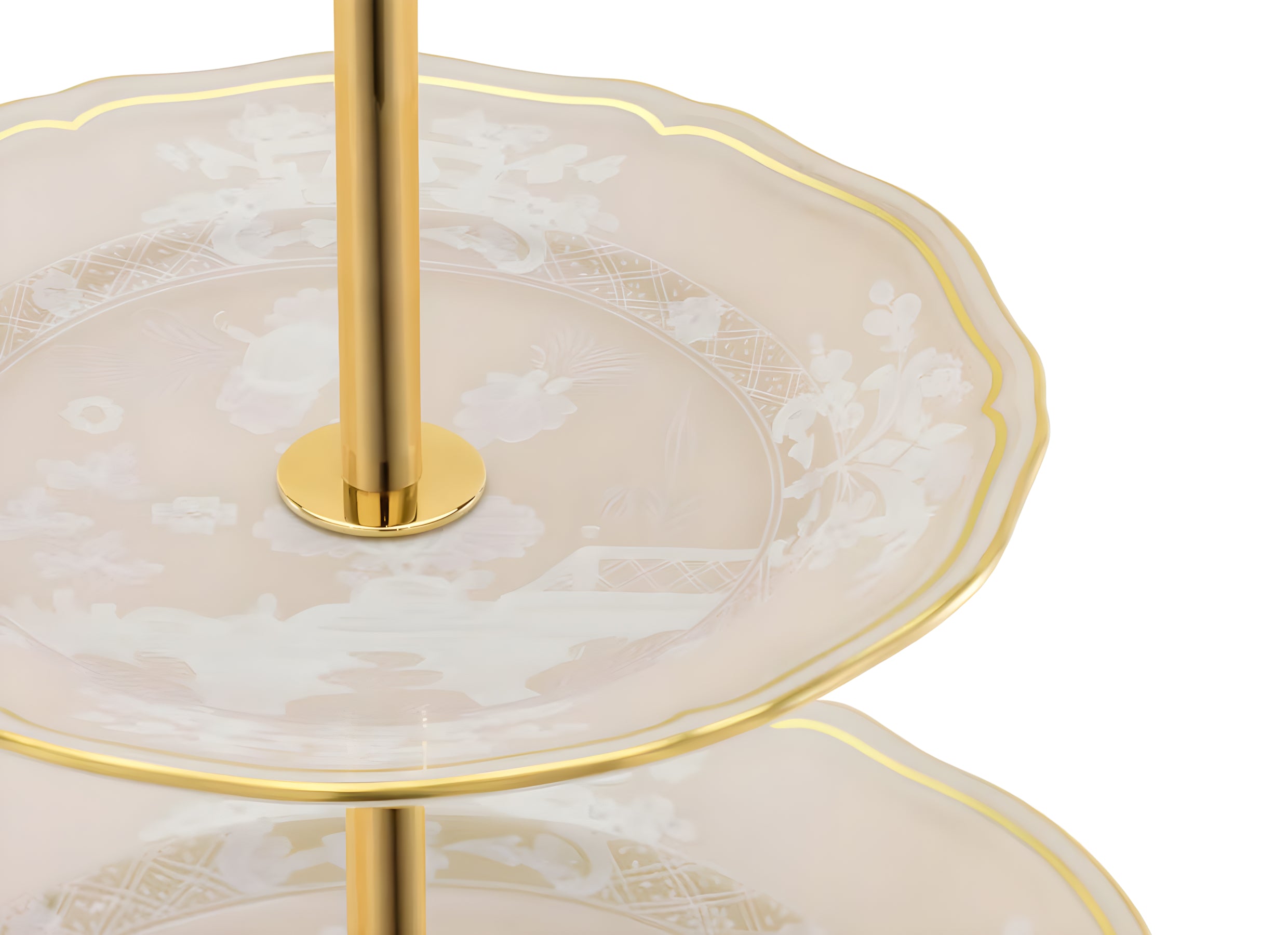 Oriente Italiano Meringa 3-Tier Serving Stand