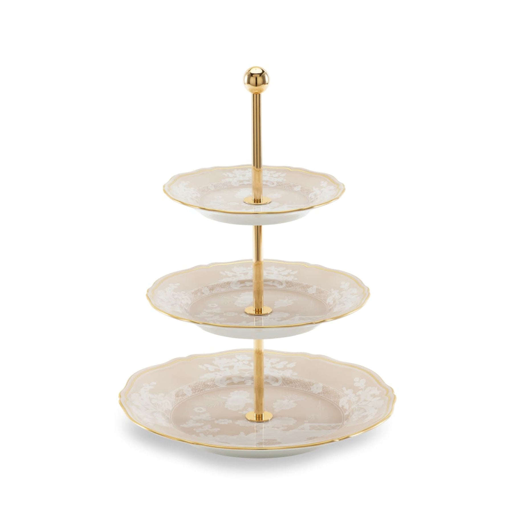 Oriente Italiano Meringa 3-Tier Serving Stand