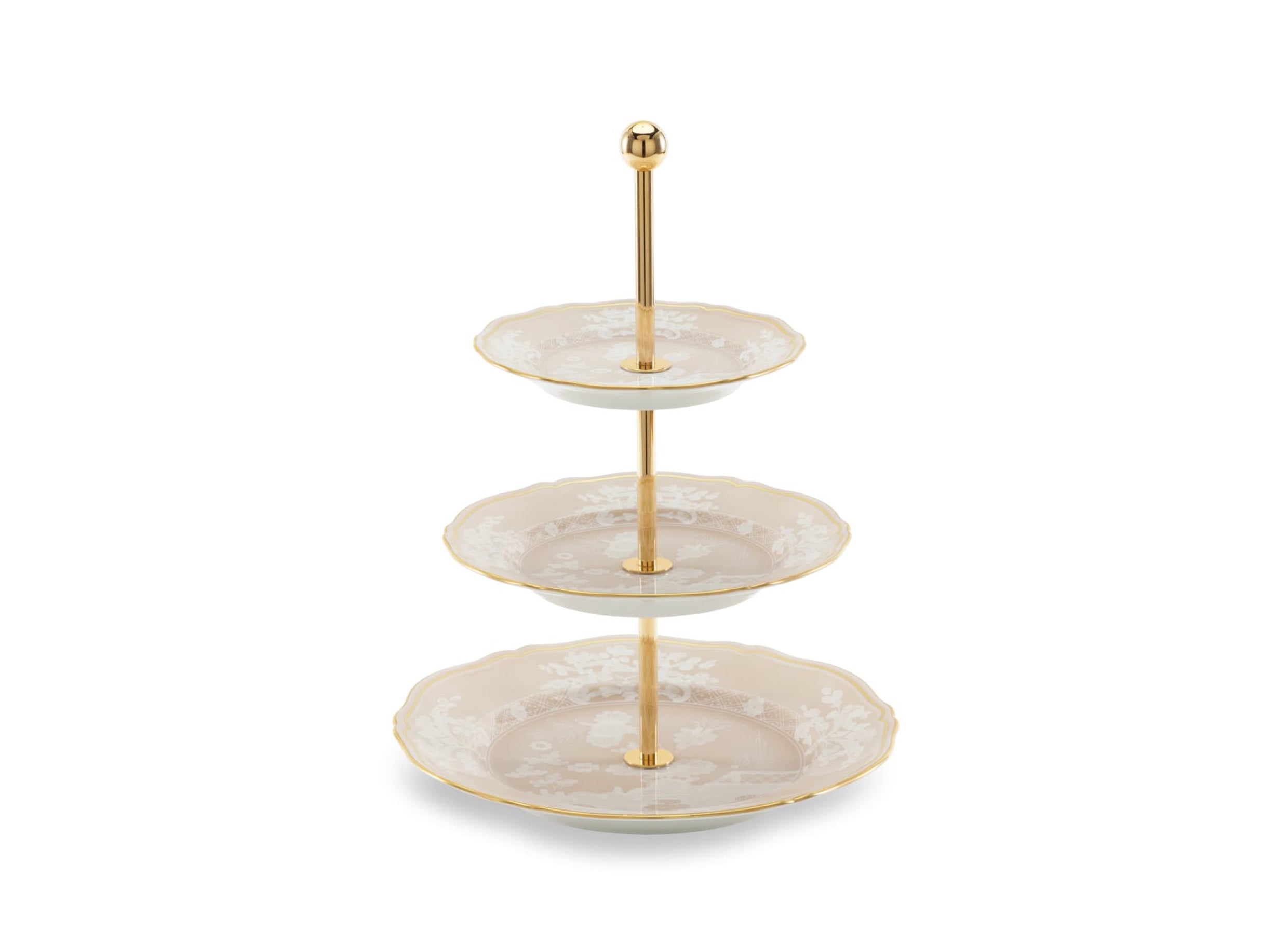 Oriente Italiano Meringa 3-Tier Serving Stand