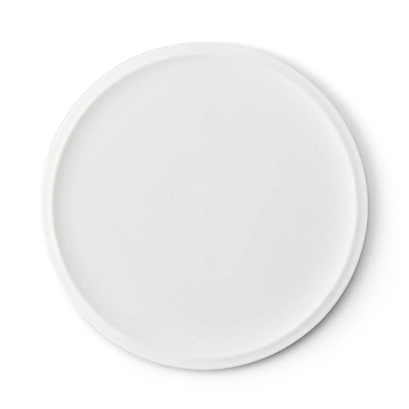 Flat Rim Salad Plate 10" - Matte White