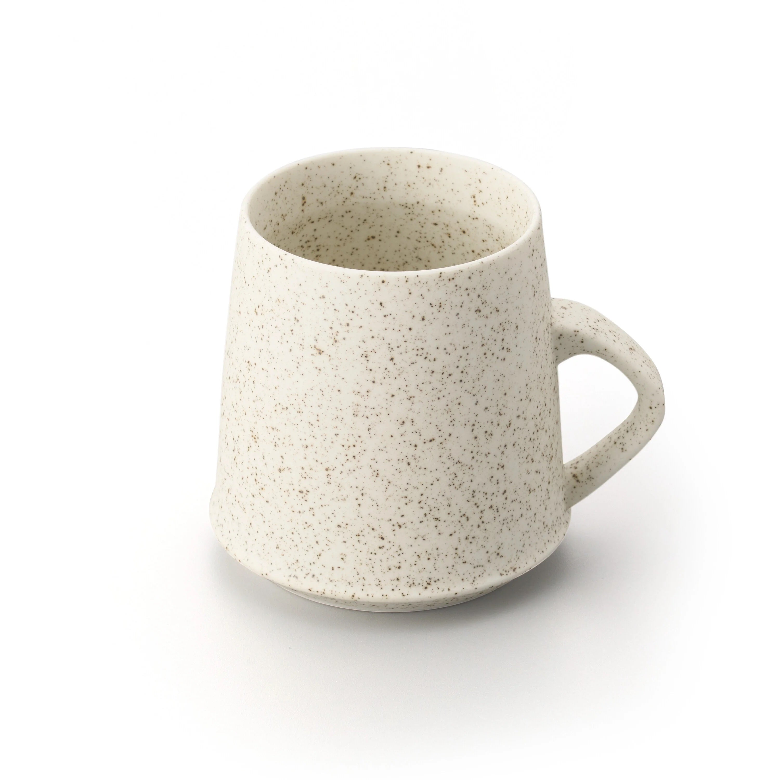 Rim Mug Nashiji White