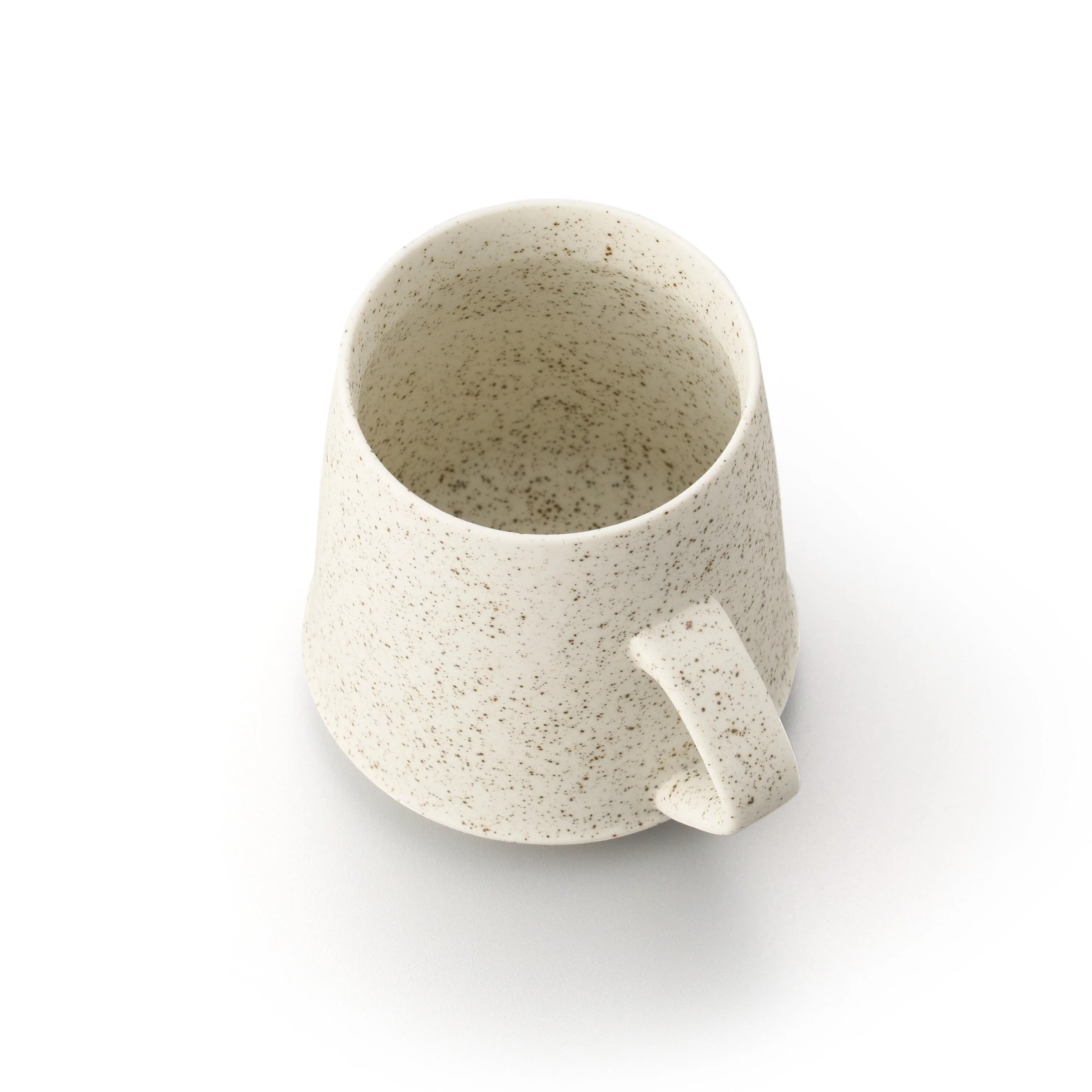 Rim Mug Nashiji White