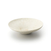 Round Bowl 10" Nashiji White