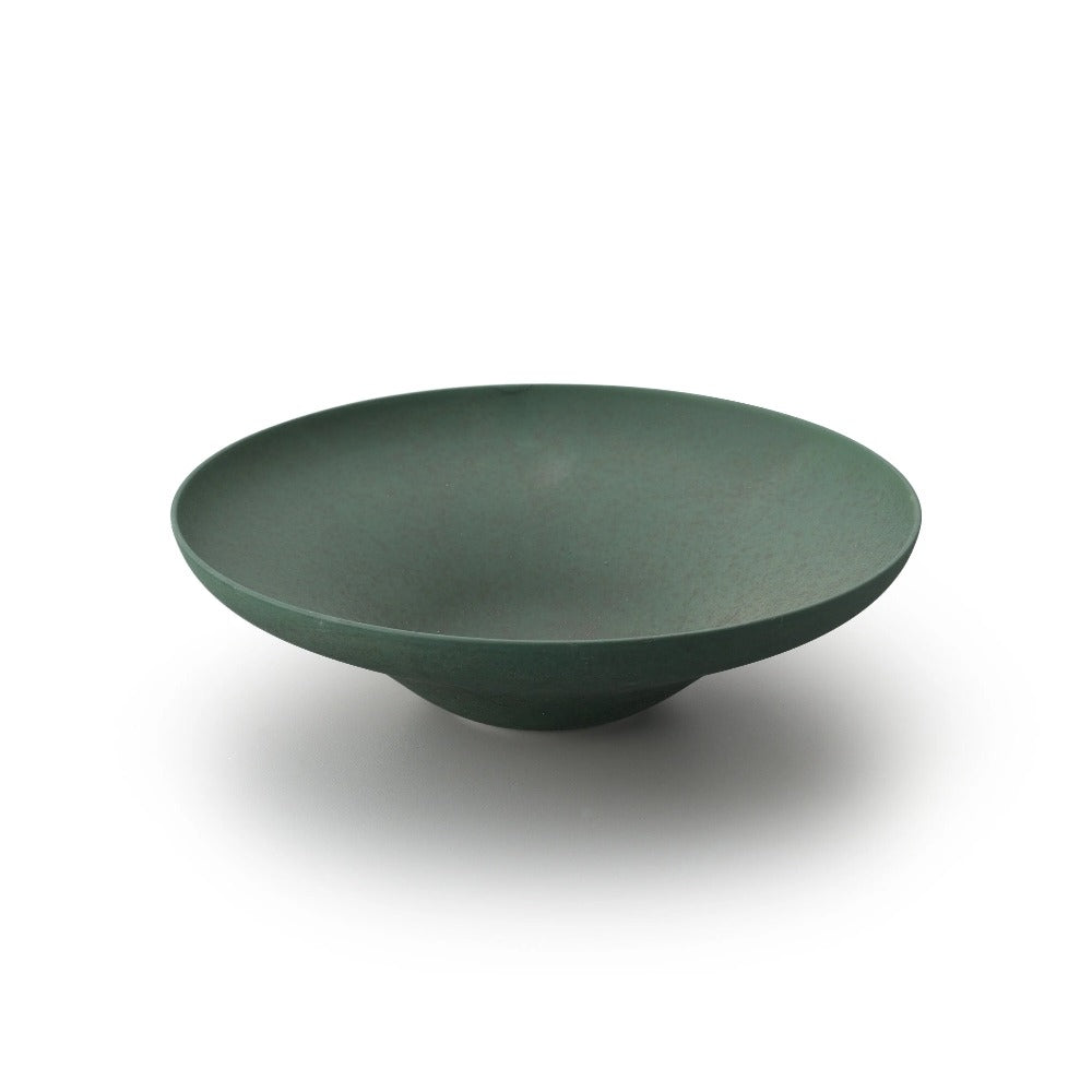 Round Bowl 10" - Nashiji Green