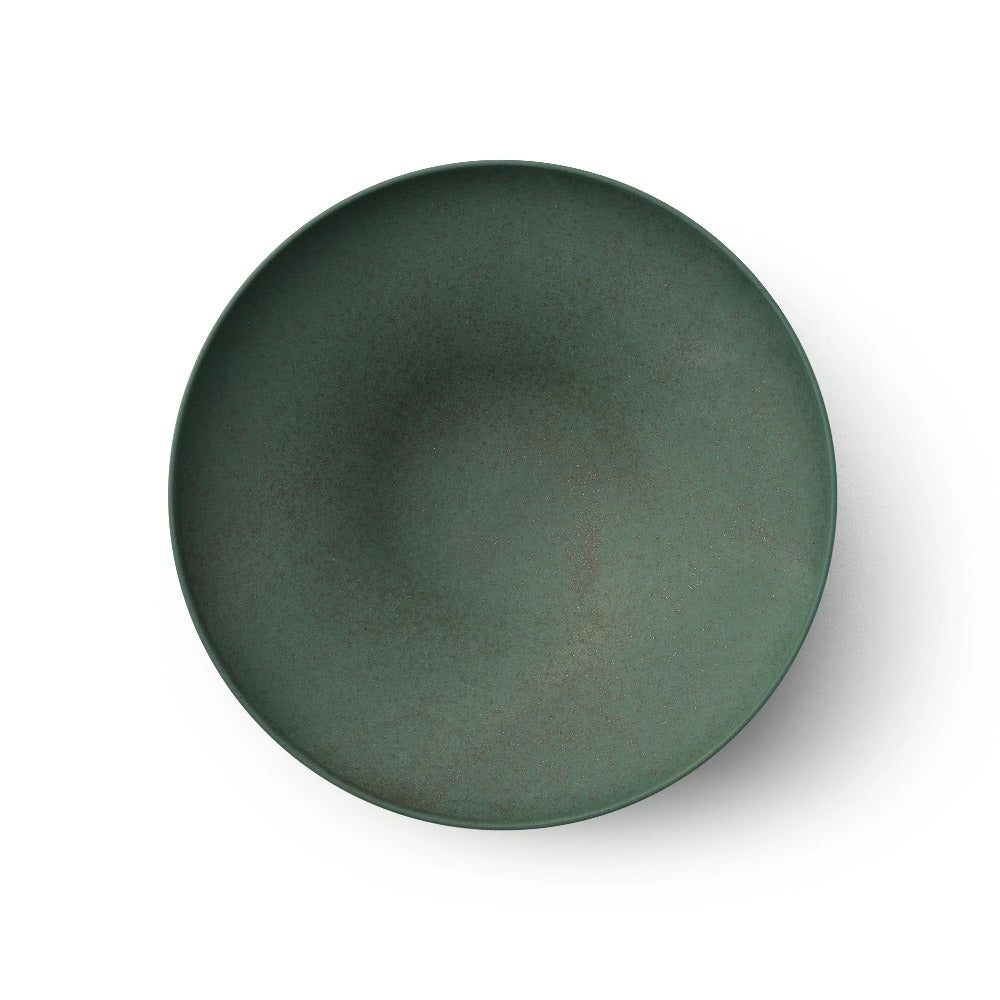 Round Bowl 10" - Nashiji Green