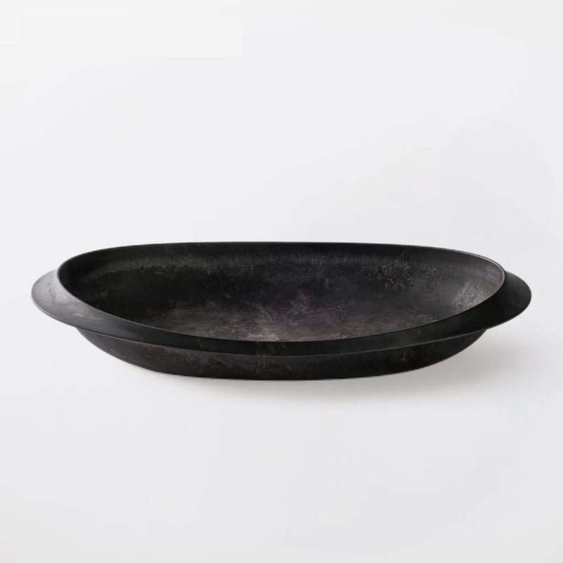 Cedar Bark Oval Serving Plate(16")