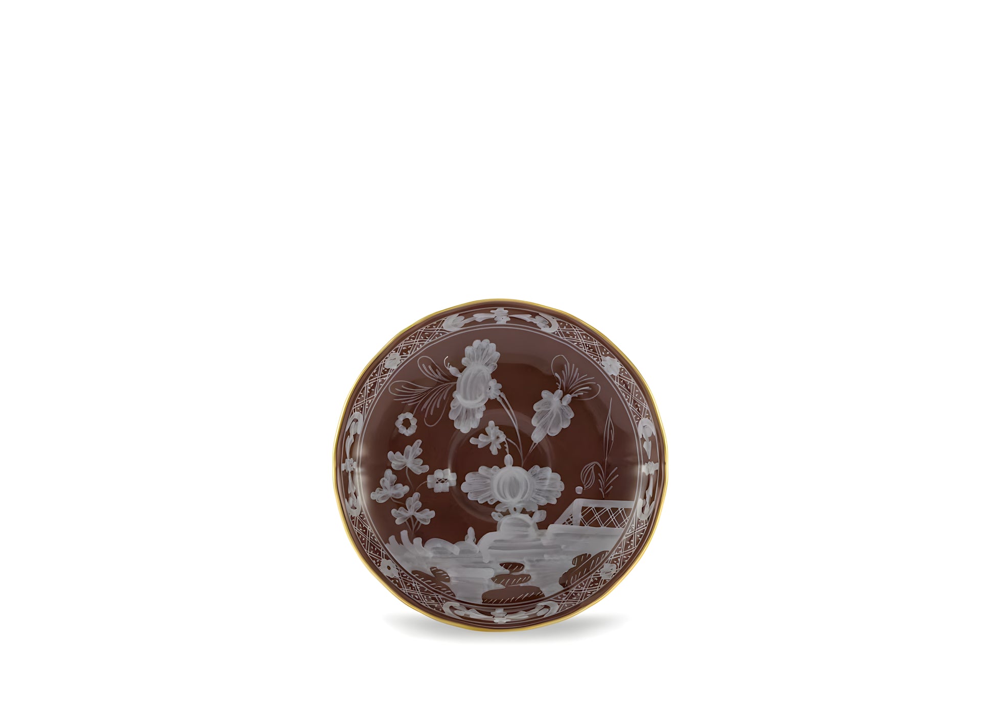 Oriente Italiano Castagna Coffee Saucer