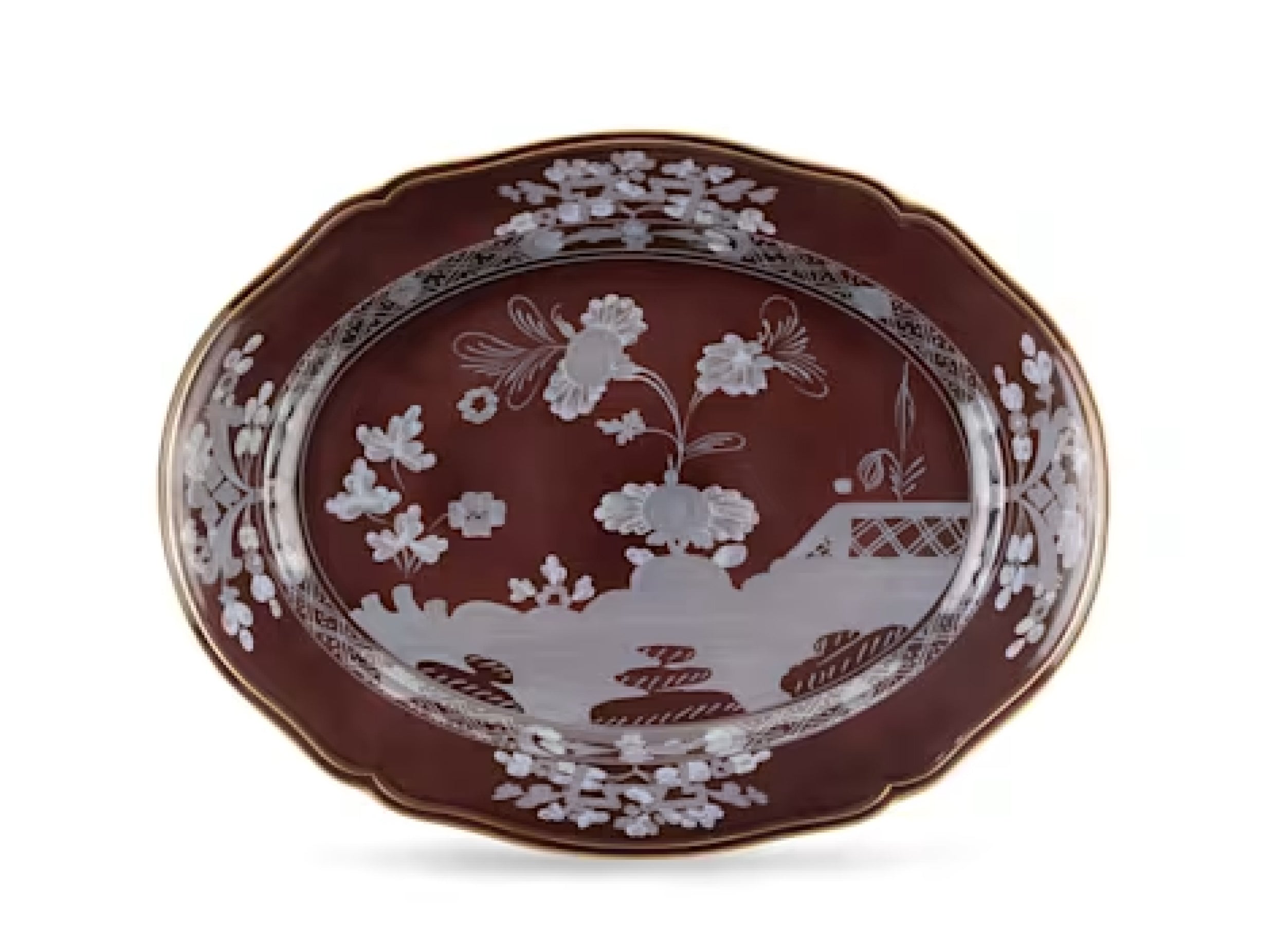 Oriente Italiano Castagna Large Oval Platter