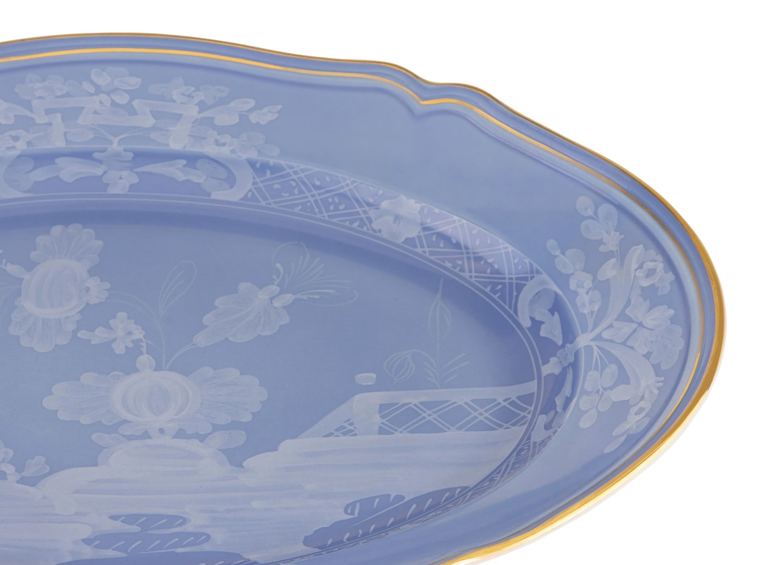 Oriente Italiano Pervinca Large Oval Platter