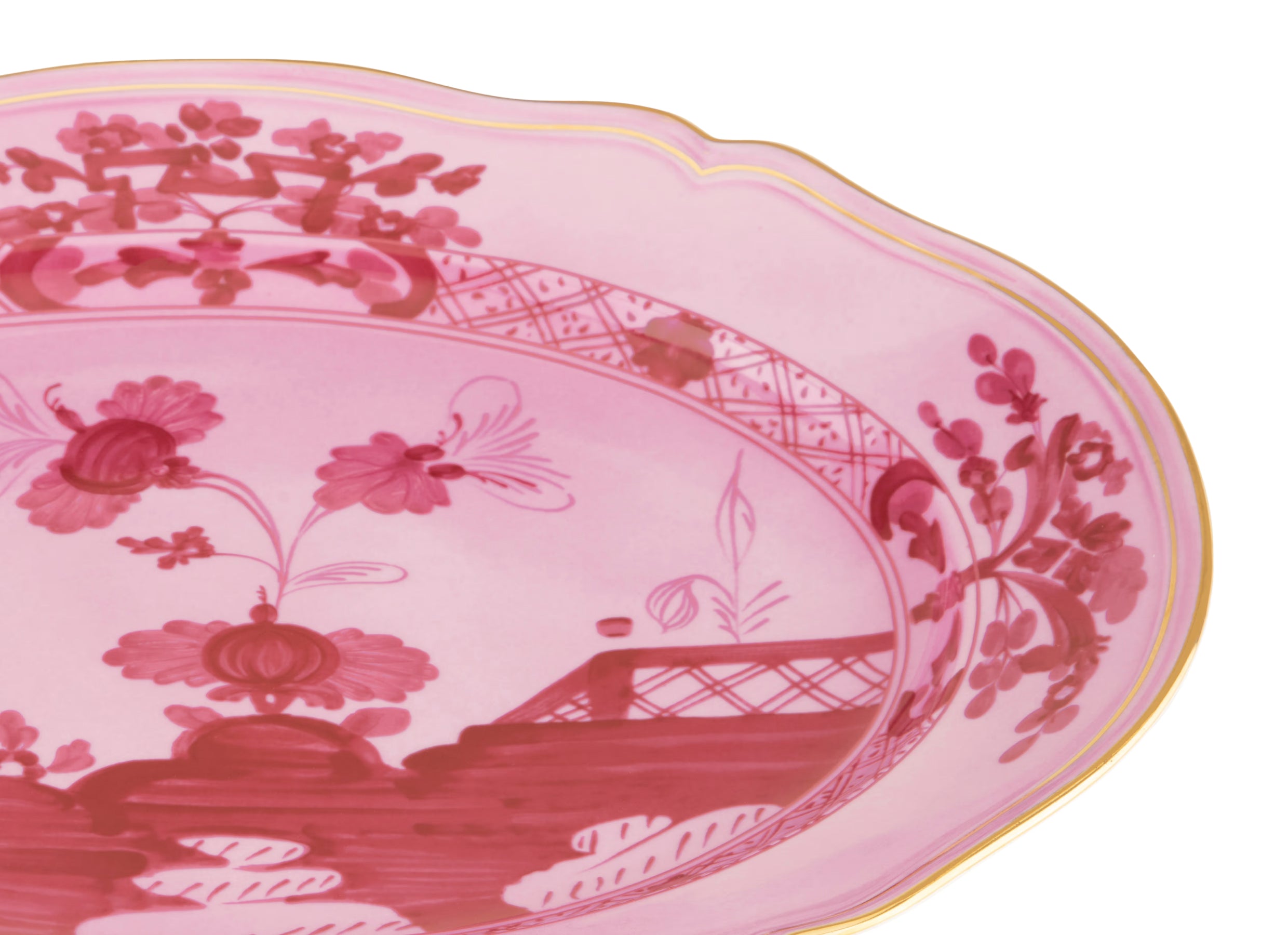Oriente Italiano Porpora Large Oval Platter