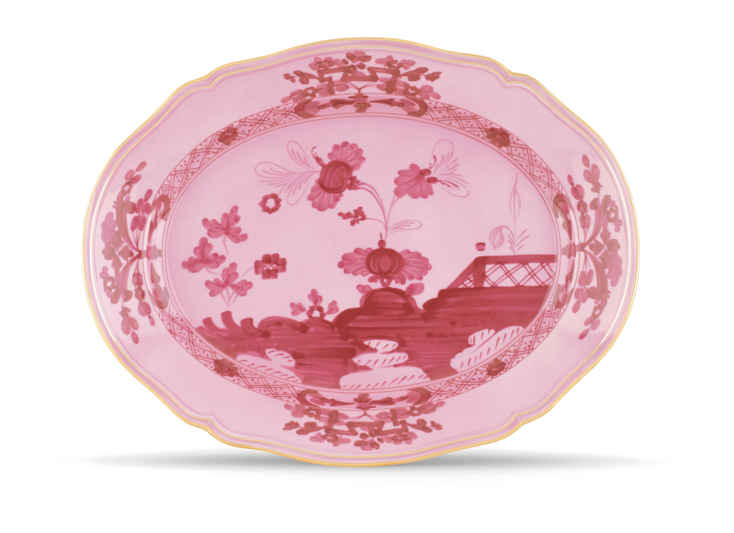 Oriente Italiano Porpora Large Oval Platter
