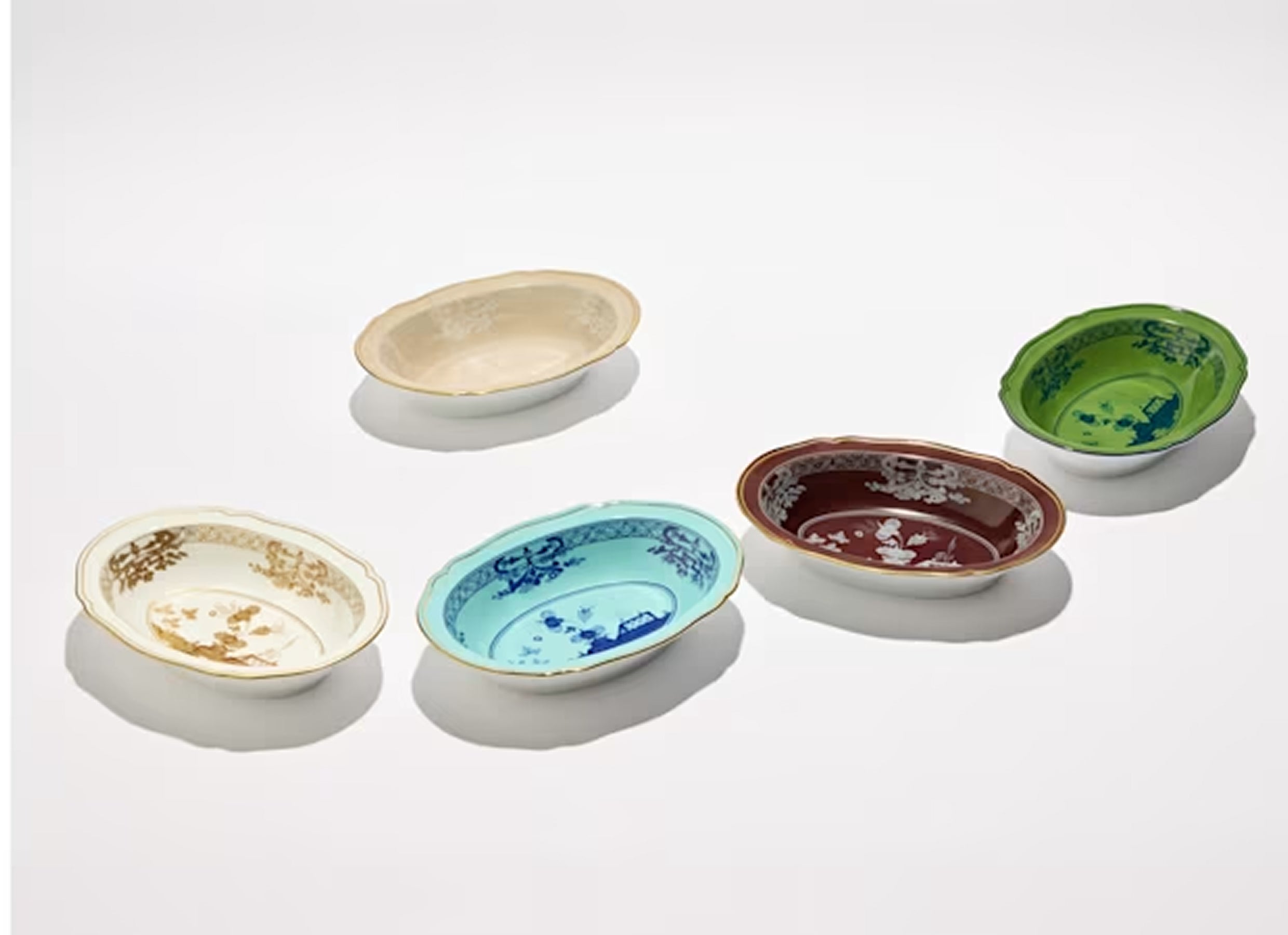 Oriente Italiano Aurum Oval Bowl