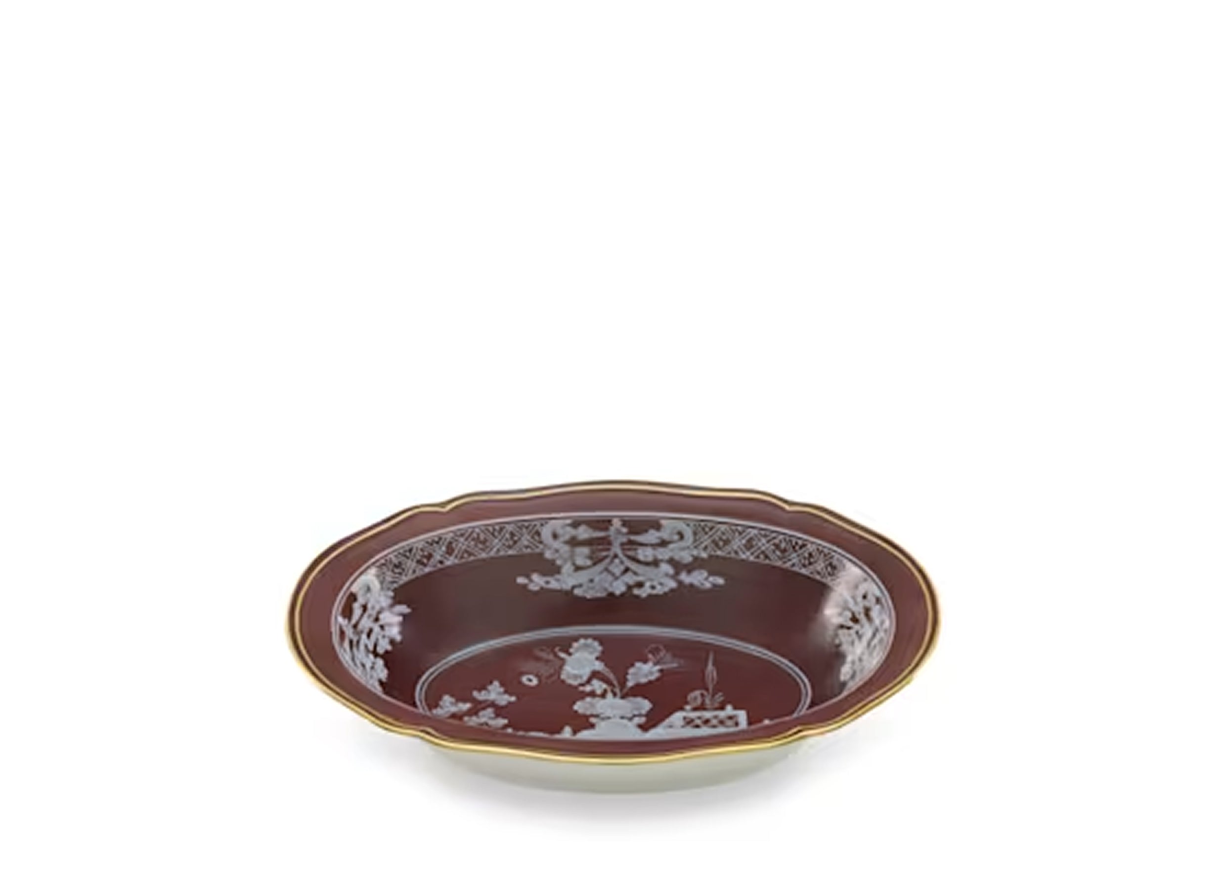 Oriente Italiano Castagna Oval Bowl