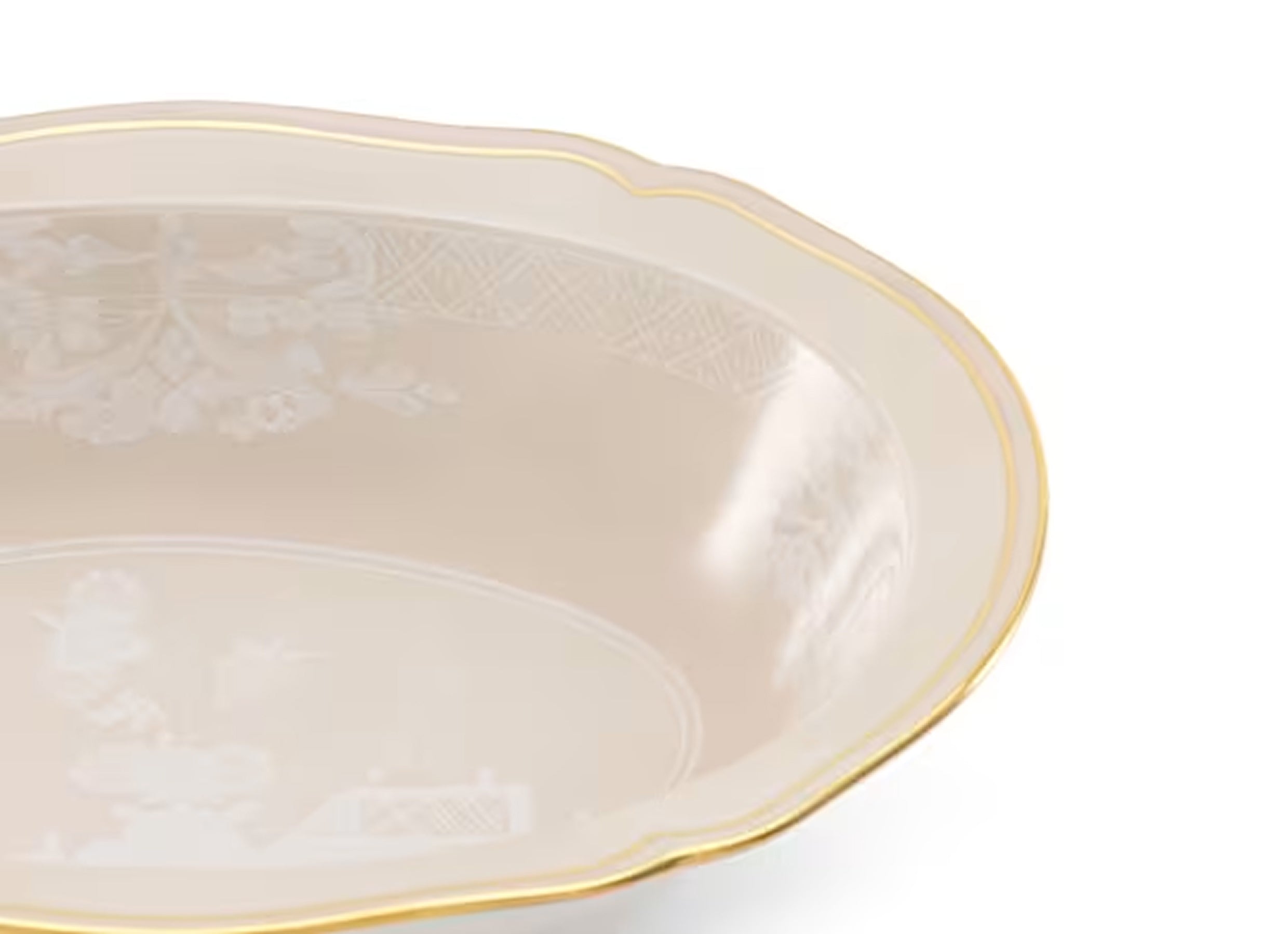 Oriente Italiano Meringa Oval Bowl