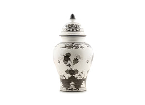 Oriente Italiano Albus Large Potiche Vase