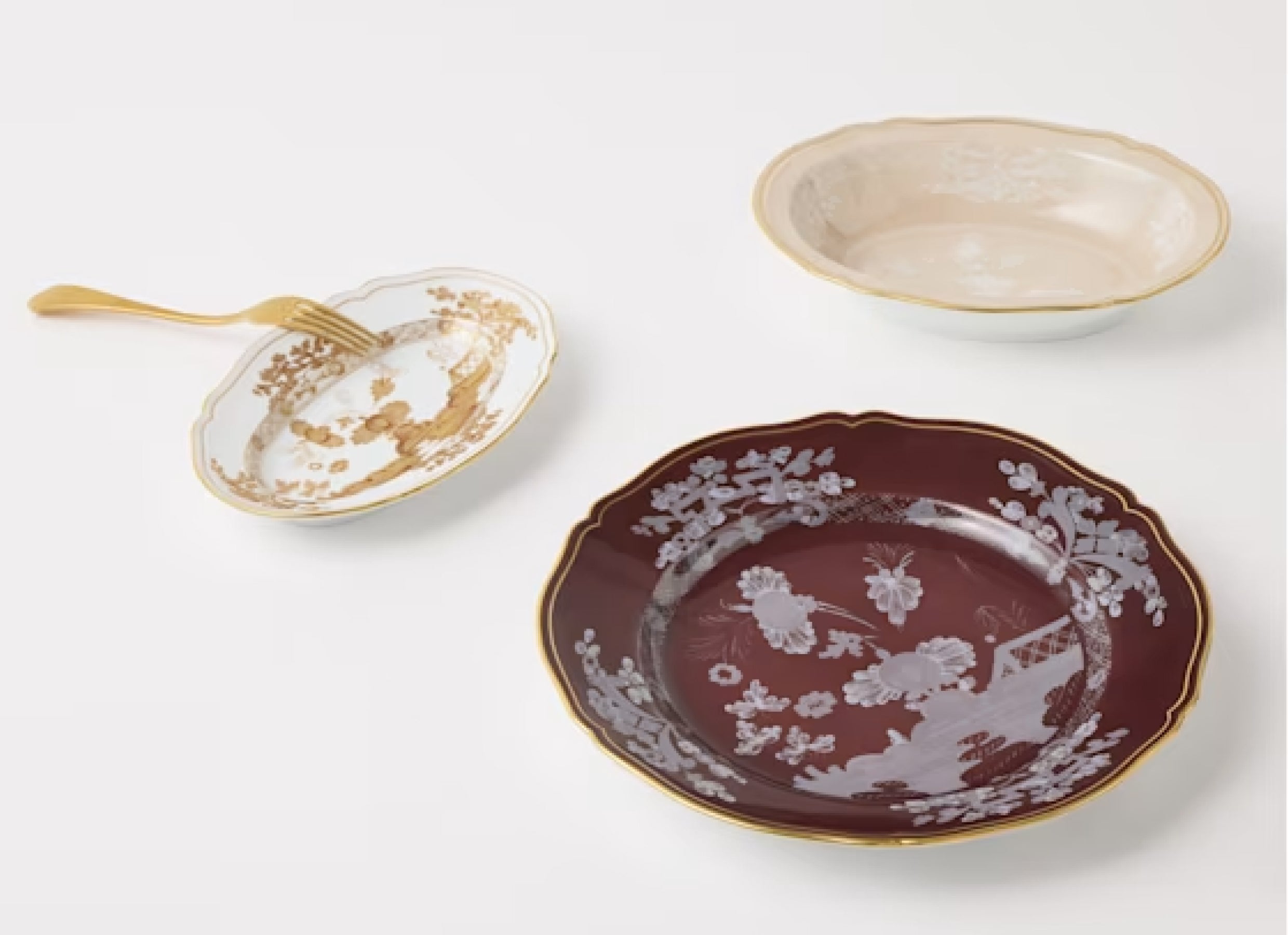Oriente Italiano Castagna Round Platter