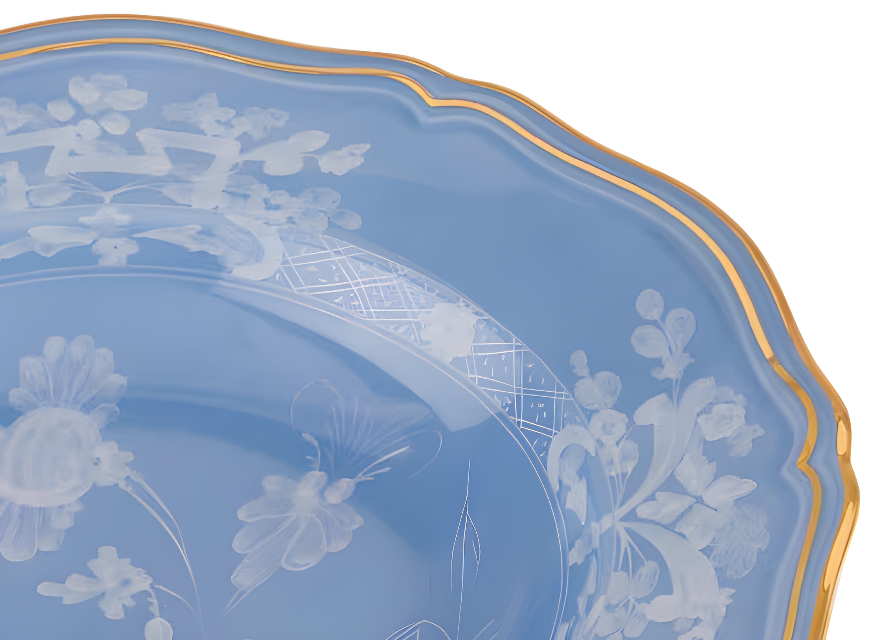 Oriente Italiano Pervinca Soup Plate
