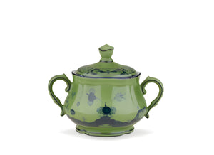 Oriente Italiano Malachite Sugar Bowl