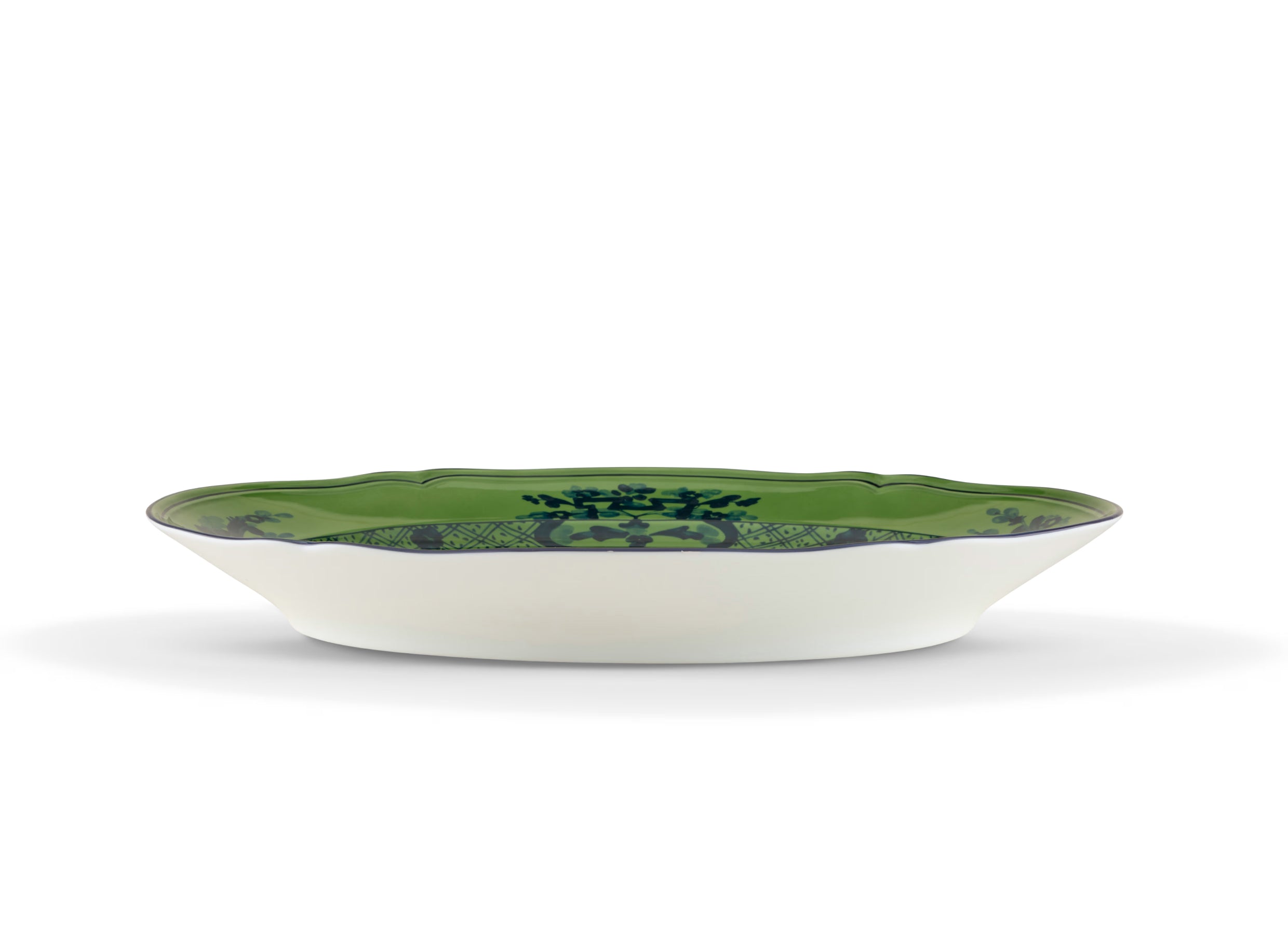 Oriente Italiano Malachite Large Oval Platter