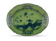 Oriente Italiano Malachite Large Oval Platter