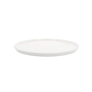 TY Round Plate 240 Glazed White
