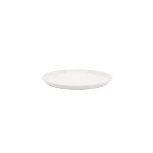 TY Round Plate 160 Glazed White