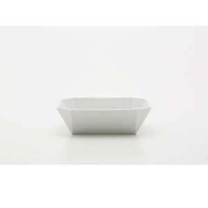 TY Square Bowl 150 Glazed White