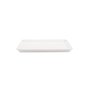TY Square Plate 200 Glazed White