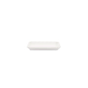 TY Square Plate 130 Glazed White