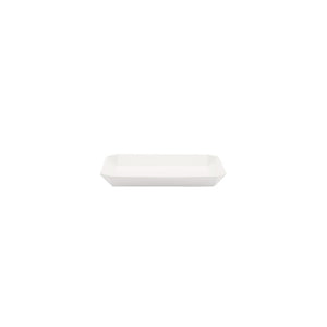 TY Square Plate 130 Glazed White