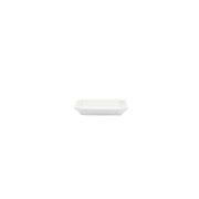 TY Square Plate 90 Glazed White