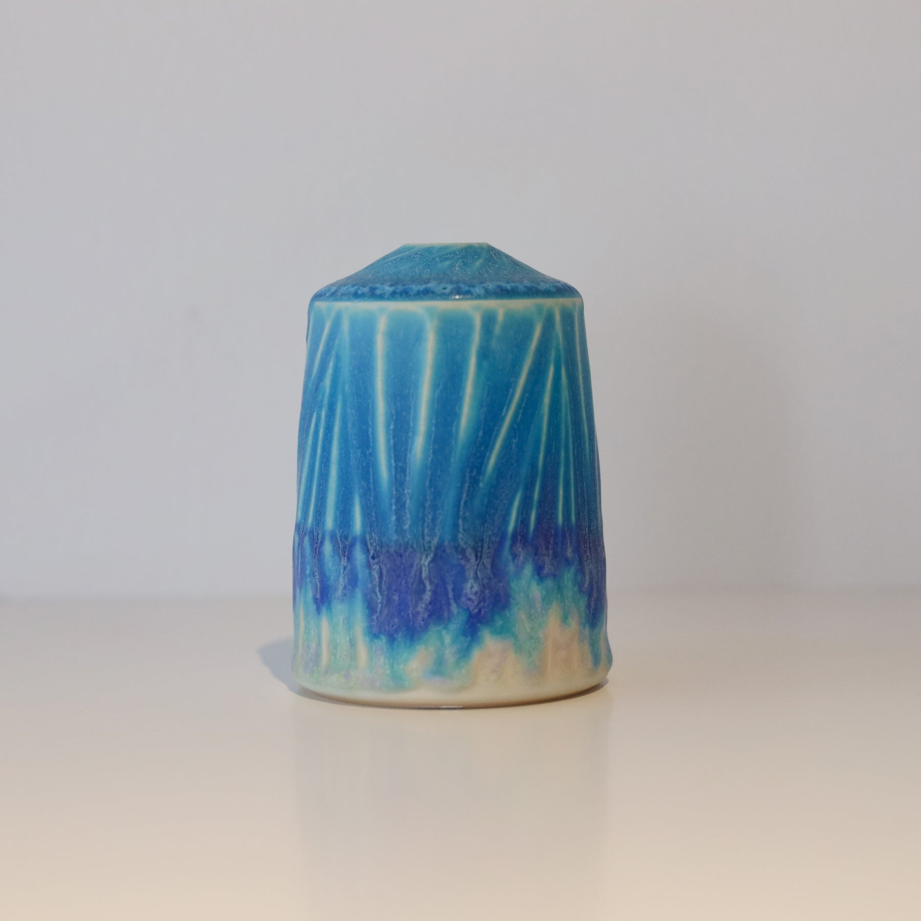 Blue Mini Ceramic Vase