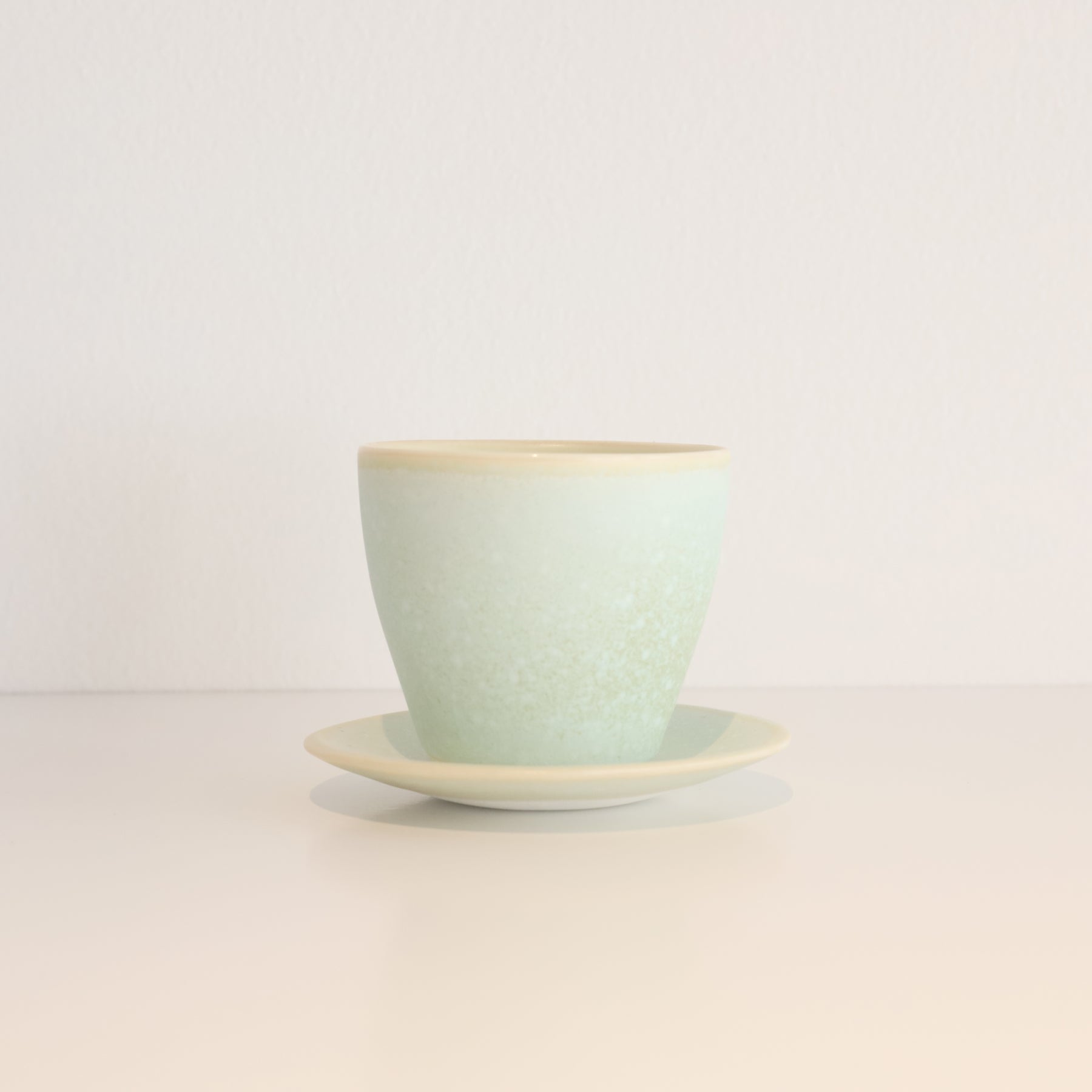 Ceramic Tea Set - Matte Green