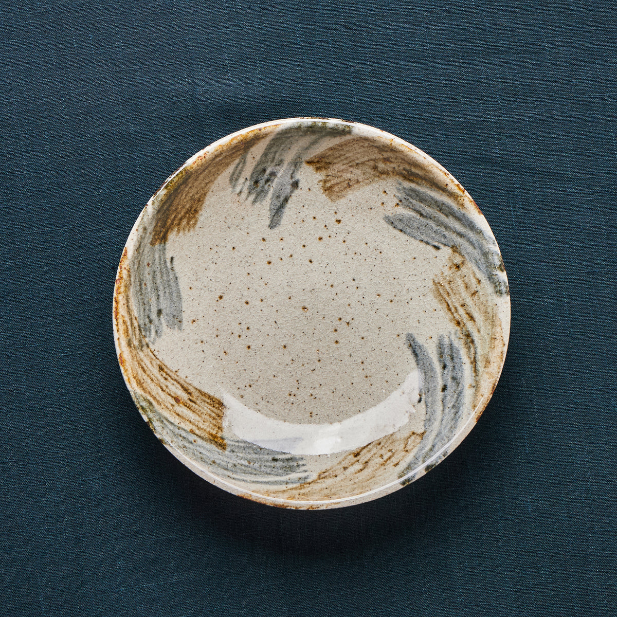Asamono Shallow Bowl - Underglazed