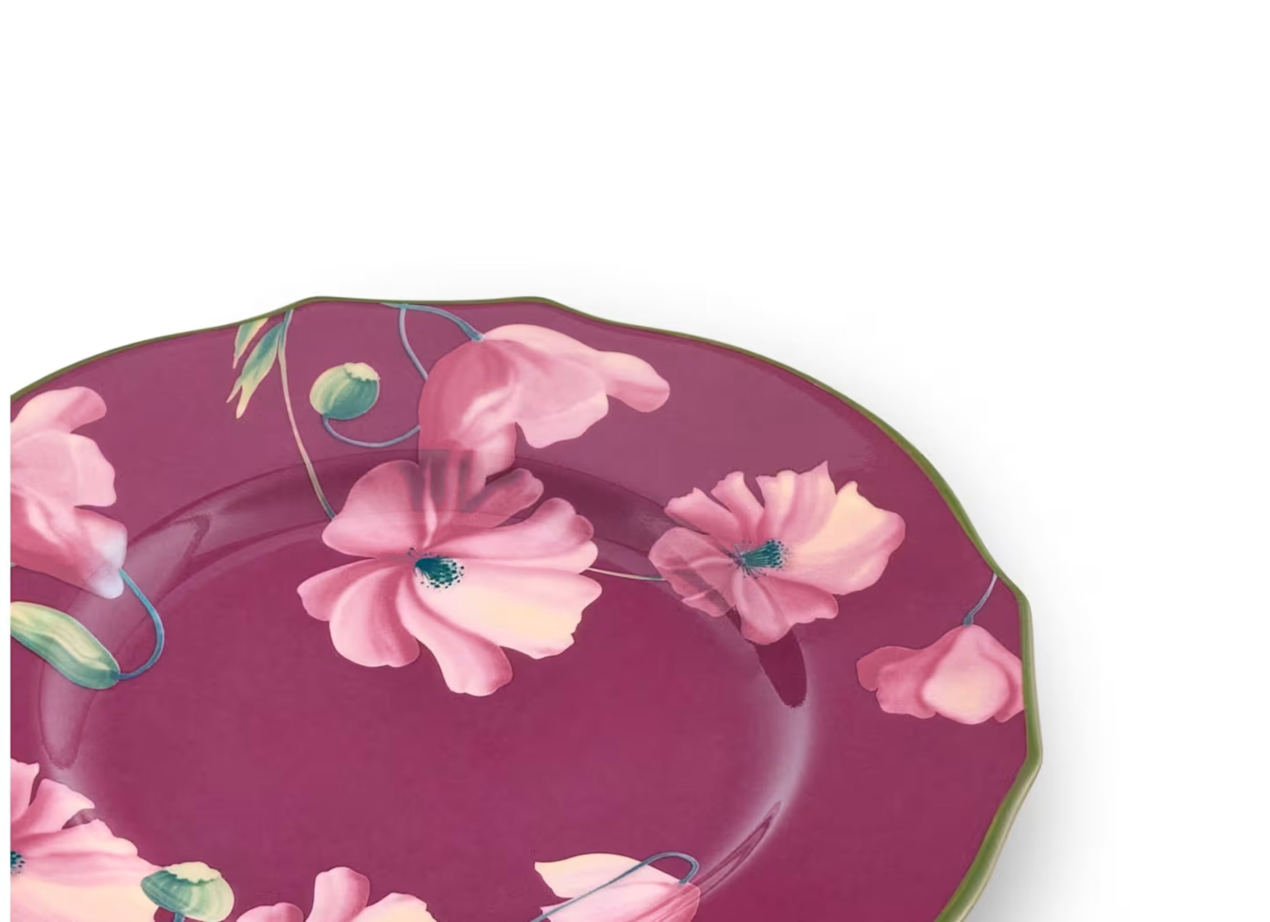 Florenza Bread Plate Malva