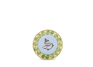 Il Viaggio di Nettuno Bread Plate Sky Blue