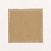 Letizia Linen Napkin - Zenzero/Sale Marino