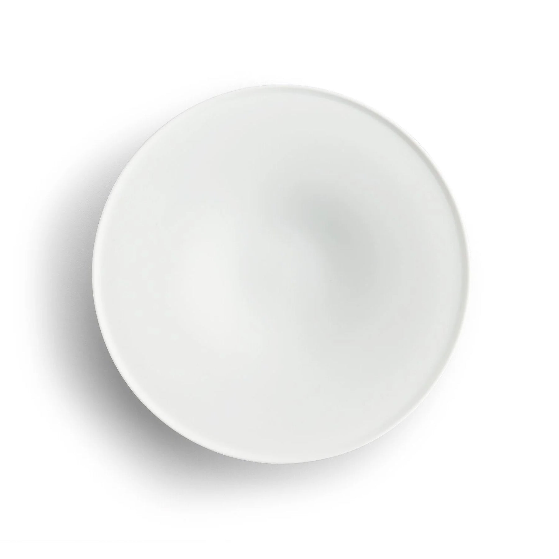 Bowl with Rim - Matte White