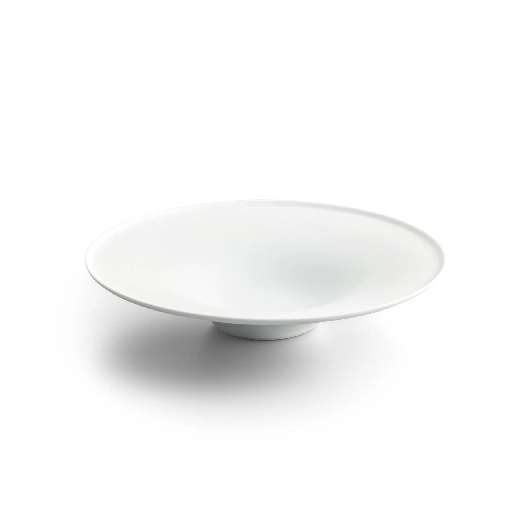 Bowl with Rim - Matte White