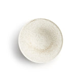 Bowl with Rim - Nashiji White